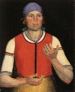 Kasimir Malevich The Working Woman oil on canvas